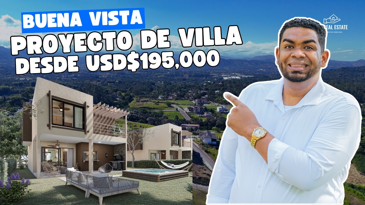 PROYECTO DE VILLA EN JARABACOA CERCA DEL PUEBLO DESDE USD$195,000 | PROPIEDAD EN LAS MONTAÑAS