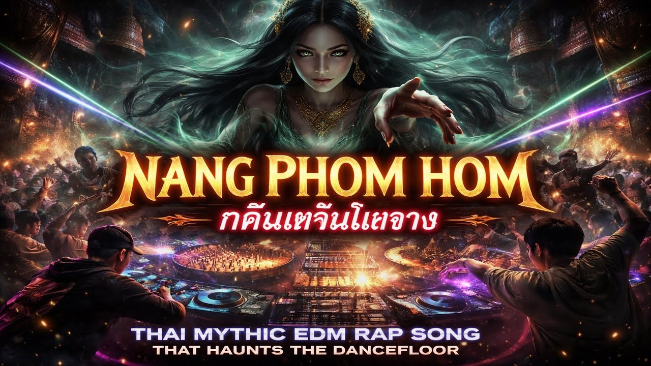 NANG PHOM HOM – กลิ่นแค้นไม่จาง | Thai Mythic EDM Rap Song That Haunts the Dancefloor