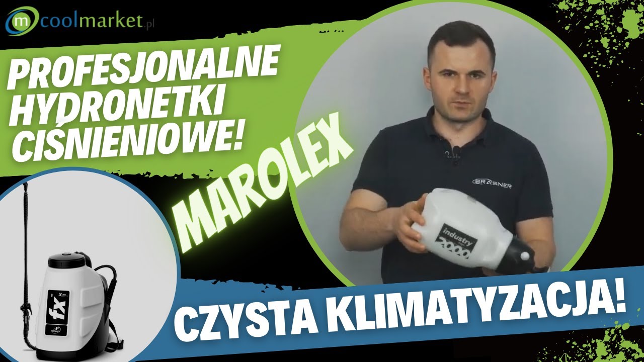 Profesjonalne hydronetki przemysłowe Marolex INDUSTRY