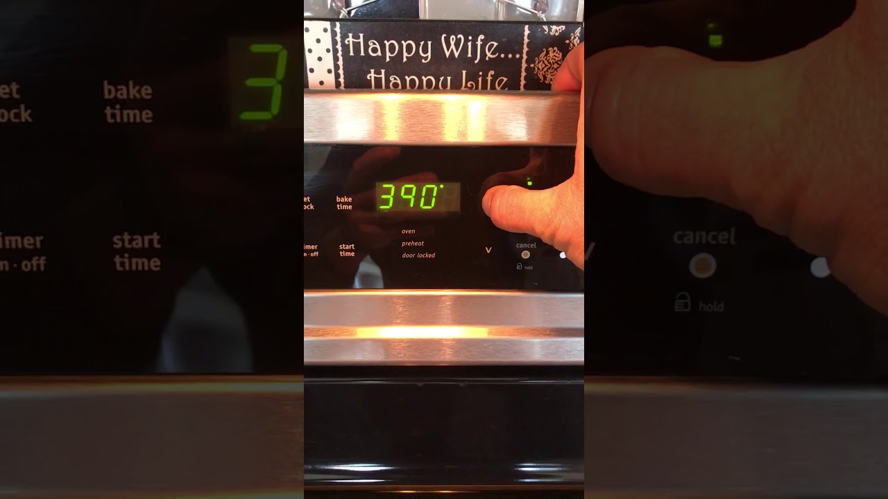 Oven Calibration Frigidaire Gallery Part 2
