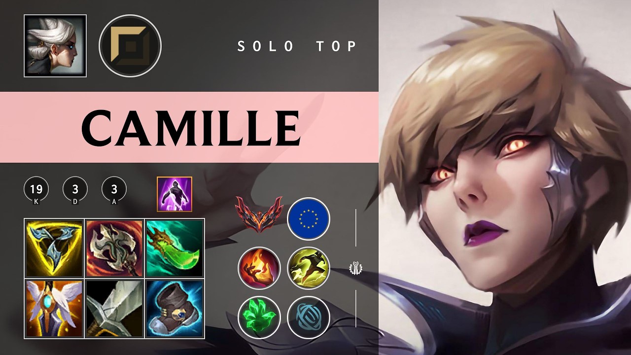 Camille Top vs Garen - EUW Grandmaster Patch 26.04