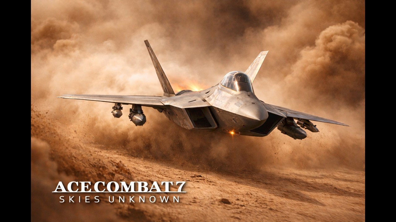 ACE COMBAT 7: SKIES UNKNOWN. Mission 8: Pipeline Destruction. (PS5) No Commentary