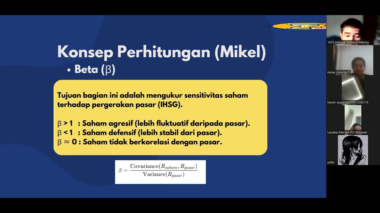 Presentasi Keuangan Korporat