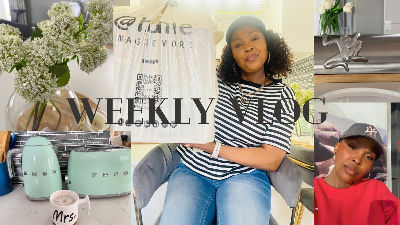 WEEKLY VLOG: Gym Era| Unboxing an Air fryer|Mall runs and more South African YouTuber Thando Ngwenya