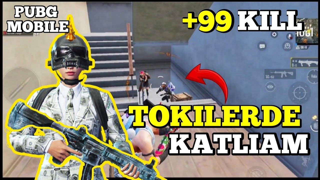 TOKİLERE 20 KİŞİ ATLADI KATLİAM RESMEN🥶 / PUBG MOBİLE