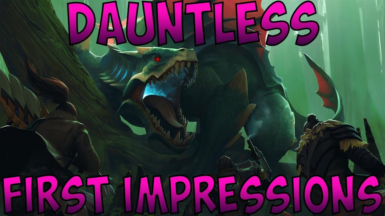 Dauntless Founders Alpha! -  First Impressions