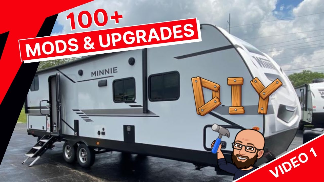 I did it again... 100+ Mods & Upgrades on my BRAND NEW CAMPER starts now! I'm CRAZY Winnebago Minnie