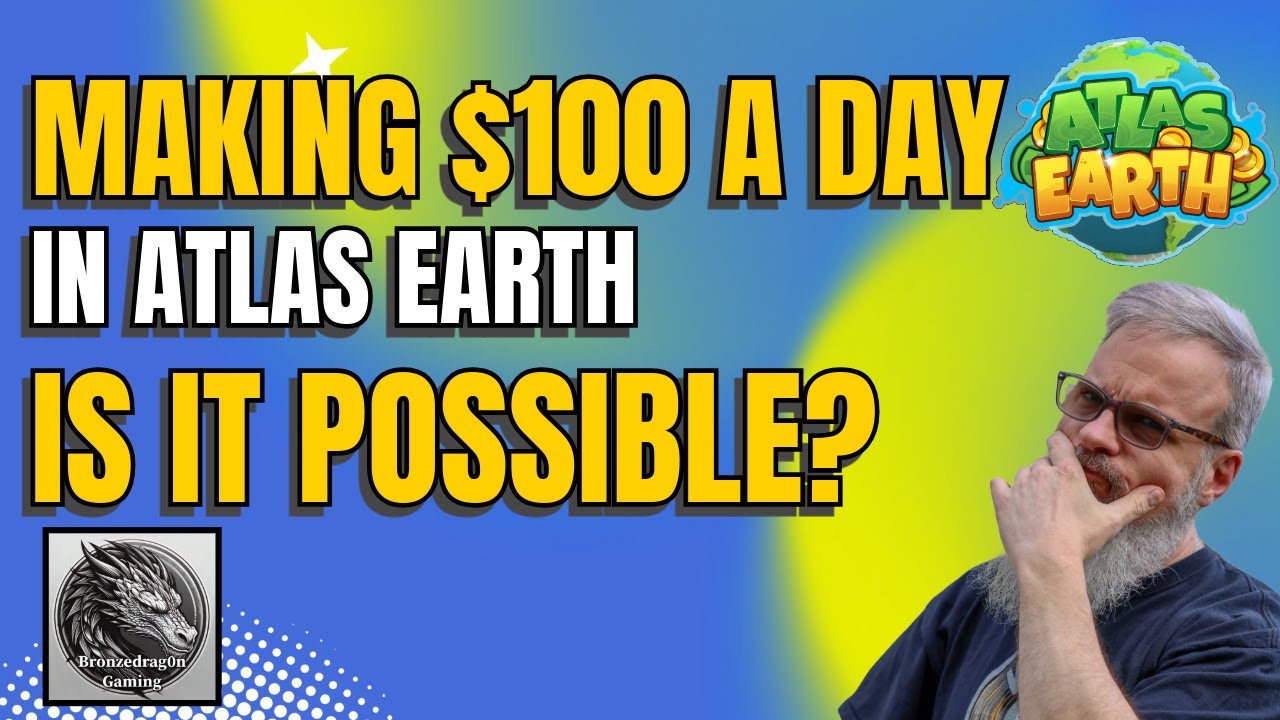 Зарабатывать 100 долларов в день в Atlas Earth — возможно ли это?