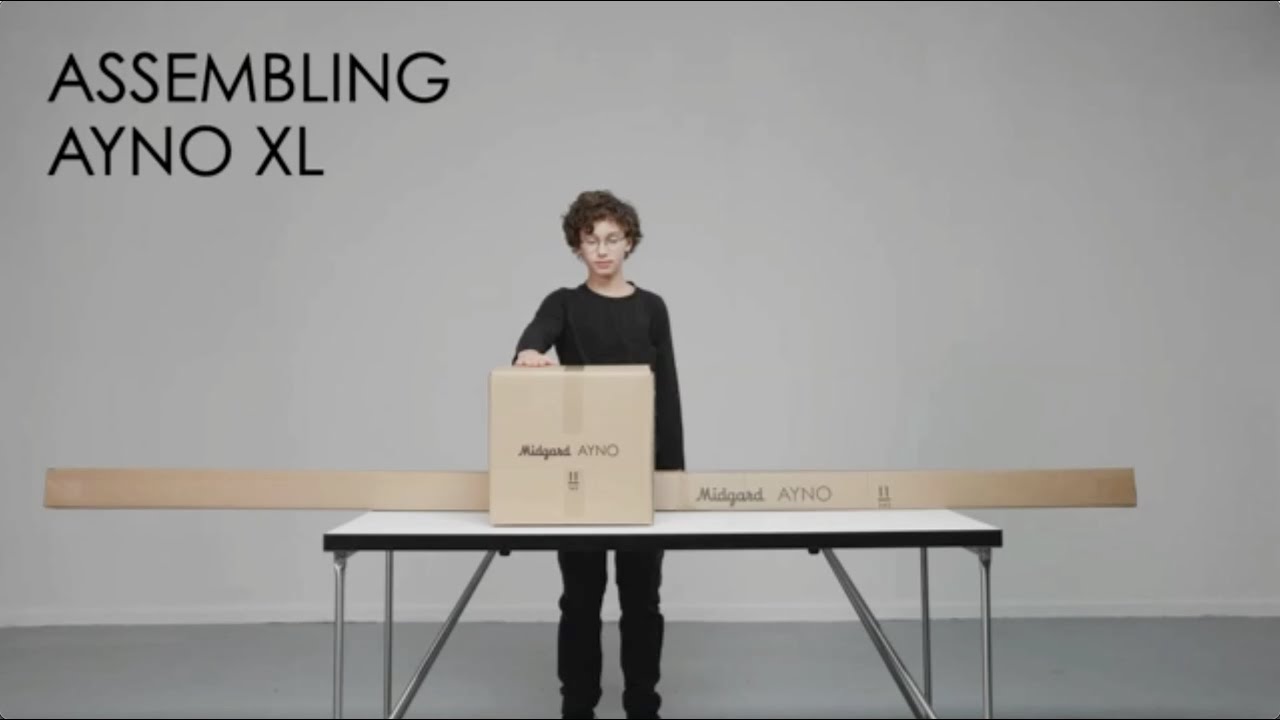 Midgard AYNO XL floorlamp assembling