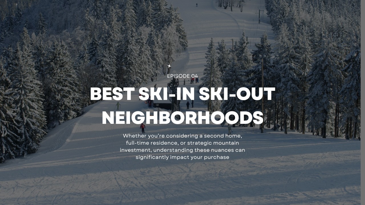 Ski-In Ski-Out Homes in Park City | What Buyers Need to Know (2026 Guide)