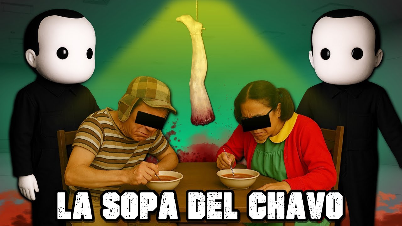LA SOPA DEL CHAVO ⚠️ LOS RAYRAYS TE AYUDARÁN A COMER | Creepypasta del Chavo del 8 (1/2)