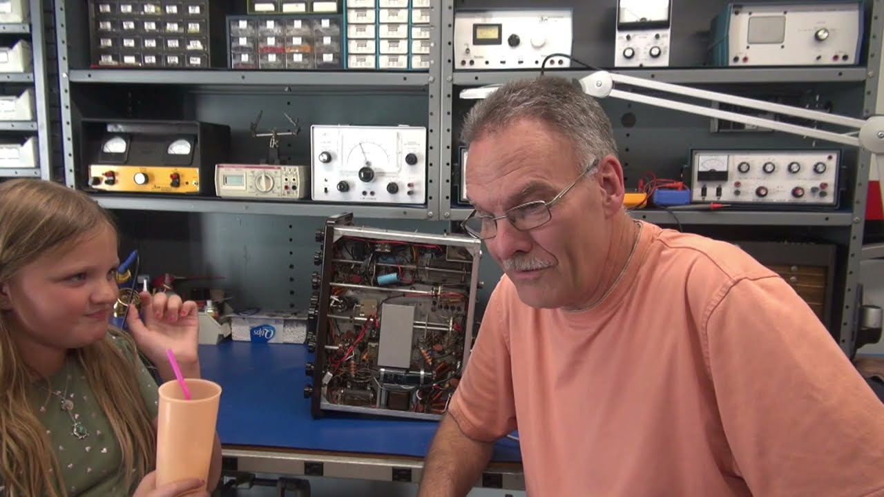 EF Johnson Ranger Ham Radio Transmitter Hum in Audio Initial Inspection