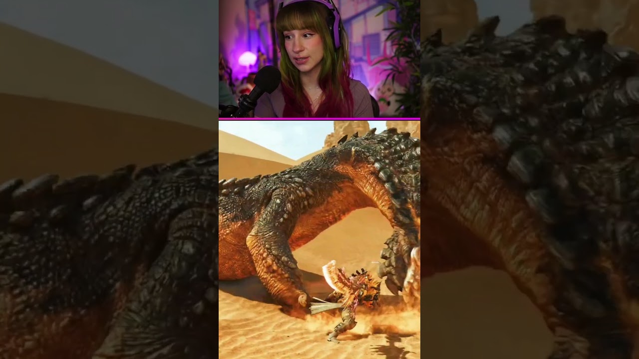 LONG SWORD IS SO ANIME | Monster Hunter WIlds  #monsterhunterwilds  #gaming
