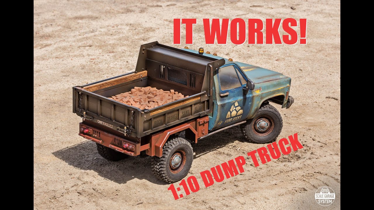 NEW rc4wd K10 Dump Truck ALUMINIUM Conversion!