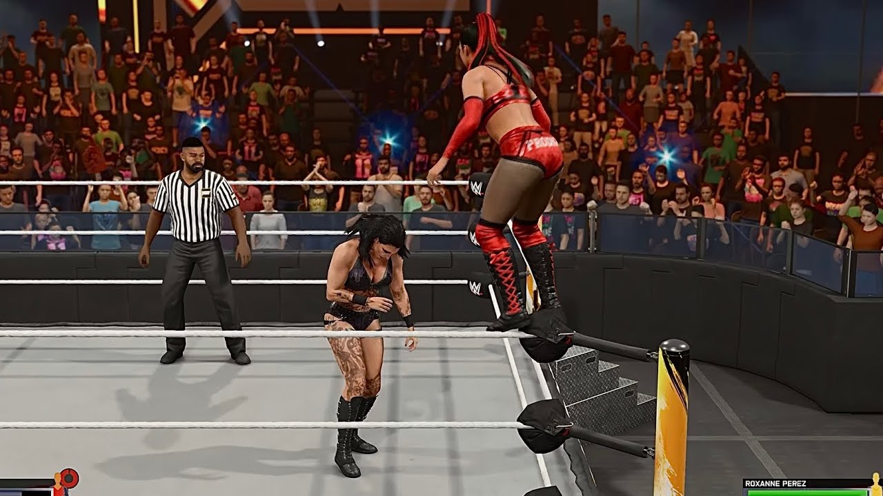 Hottest WWE match in the history 