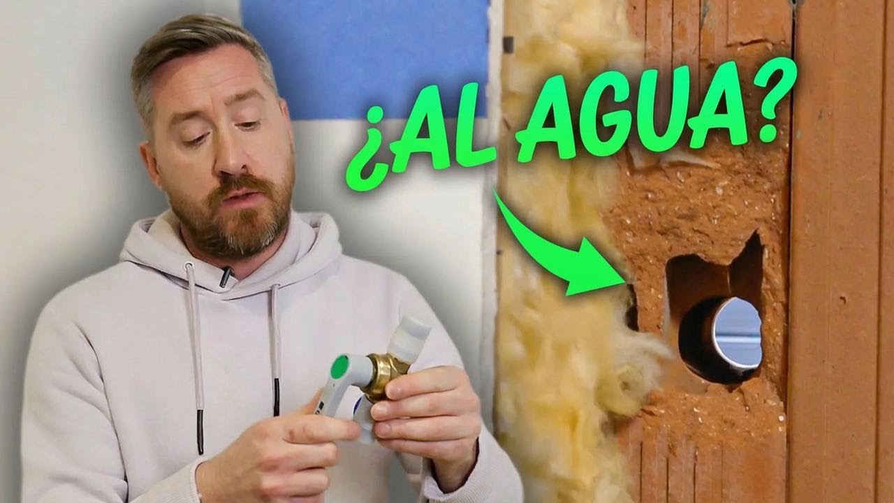 Rompo la pared y abro el tabique... ¡todo por el agua!