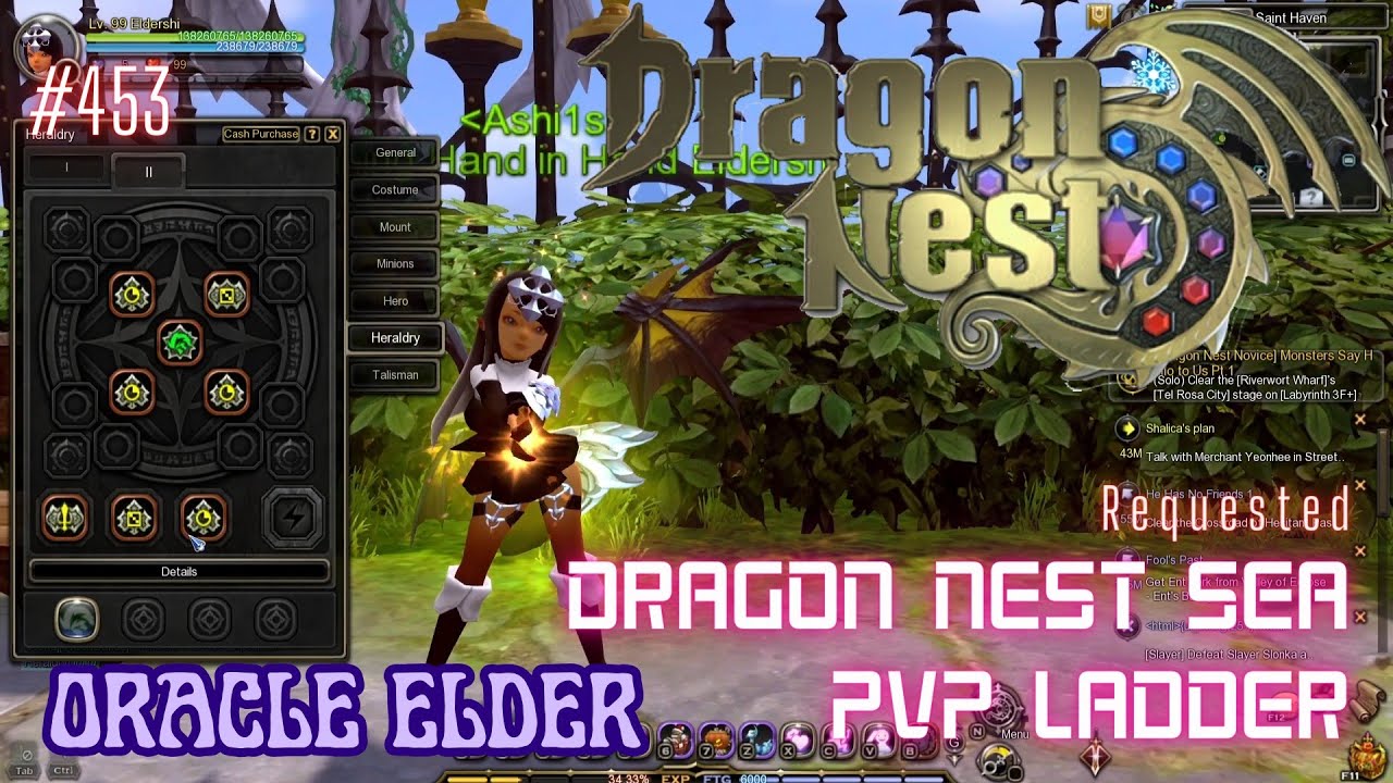 #453 Oracle Elder With Skill Build Preview ~ Dragon Nest SEA PVP Ladder -Requested-