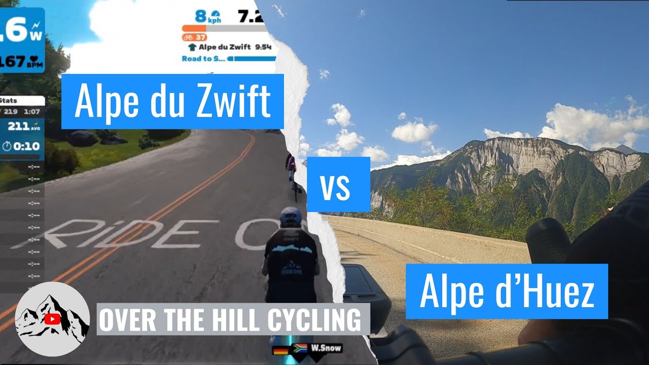 How realistic is Alpe du Zwift?