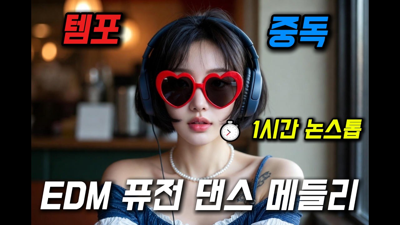 편하게 즐기는 댄스 트로트 메들리 연속듣기 (Korean Trot Medley) #edm트롯 #트로트 #연속듣기 #ktrot