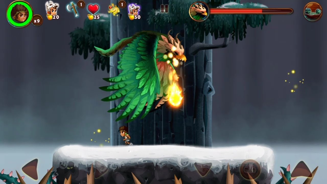Jungle Adventures 3 - Gameplay Android - Level 4-3 Eagle Boss