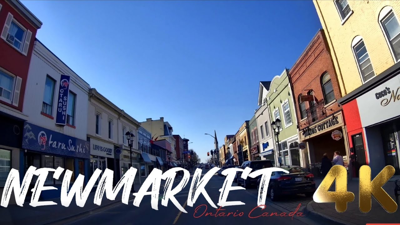 Newmarket Ontario Canada 🇨🇦 4k