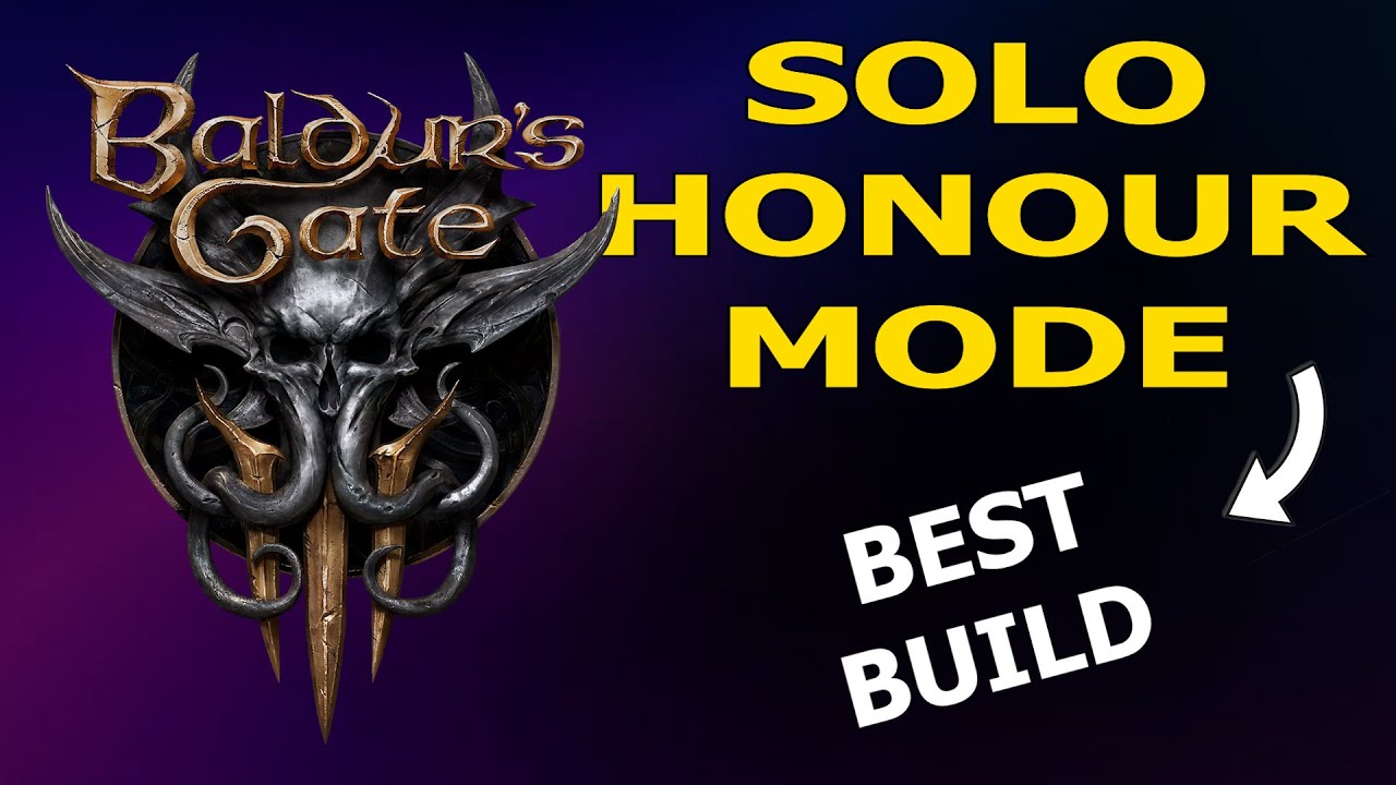 Лучшая сборка режима чести для соло в Baldur's Gate 3