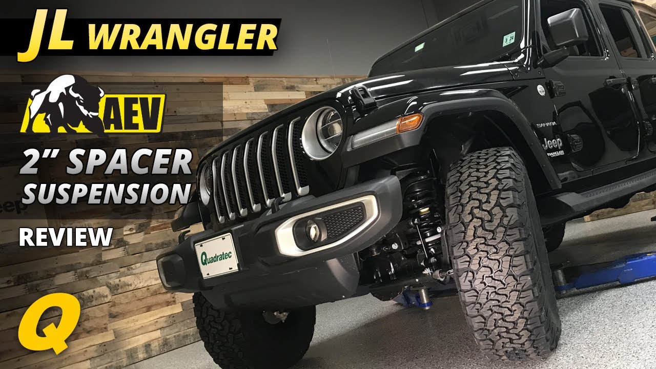 AEV 2" Spacer Lift Review for Jeep Wrangler JL
