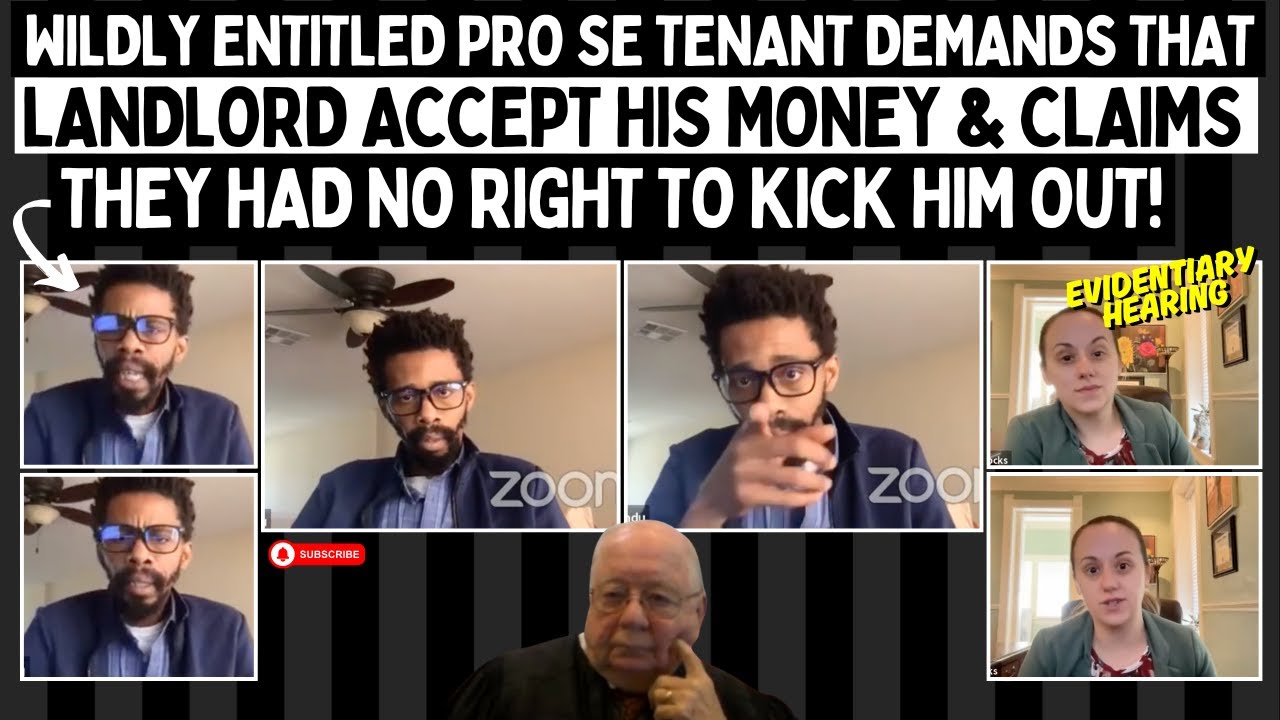 WILDLY Entitled Tenant DEMANDS Landlord Accept His MONEY & Claims They Had No Right To KICK Him Out!