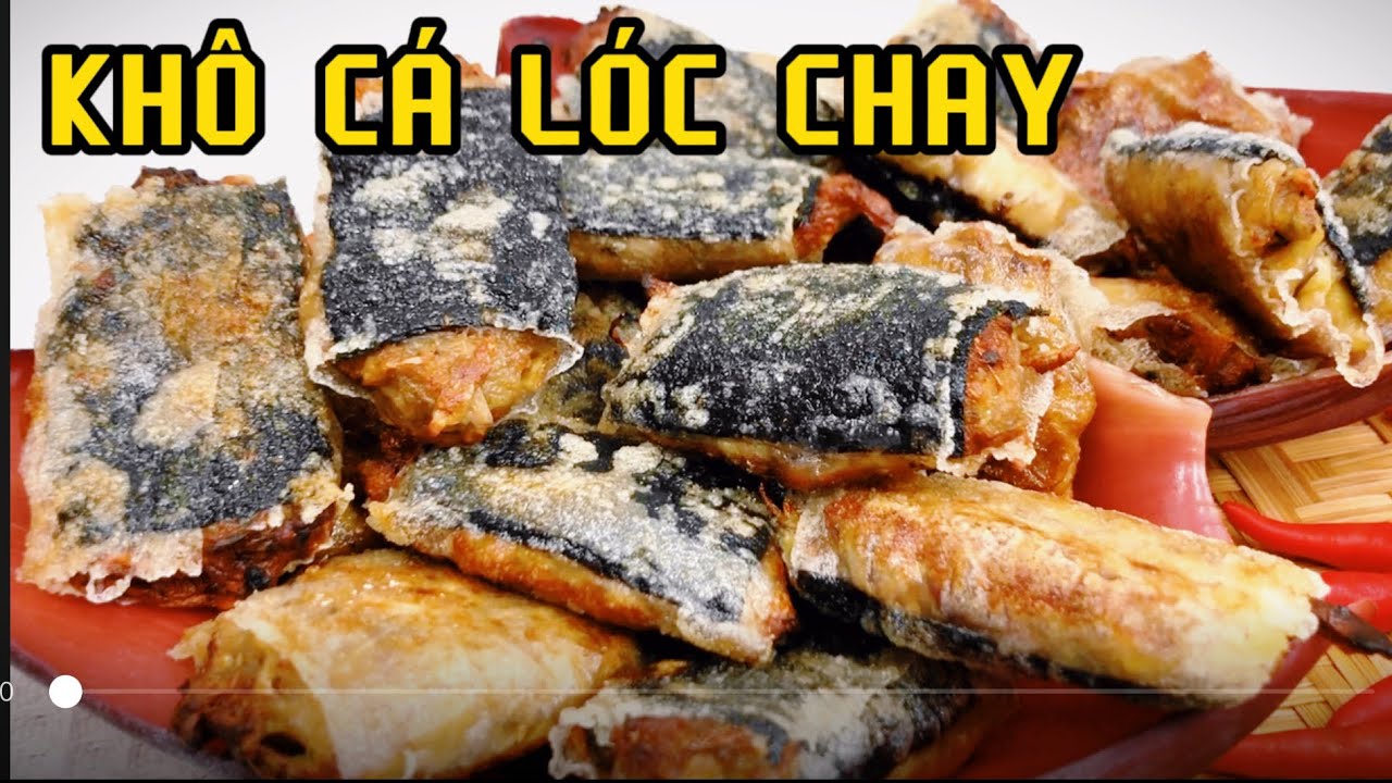 Làm KHÔ CÁ LÓC CHAY từ Hoa chuối rất ngon dễ làm |ATHG