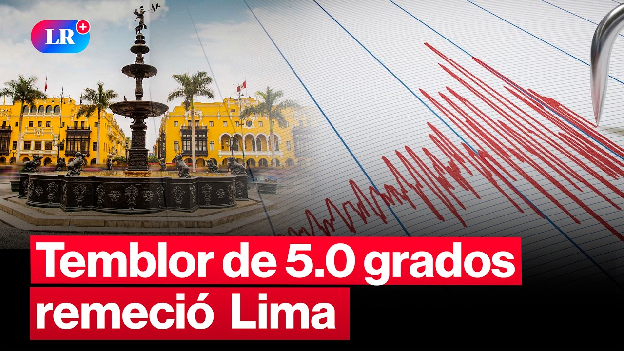Fuerte sismo con epicentro en Chilca, Ca&ntilde;ete, remeci&oacute; Lima | #LR