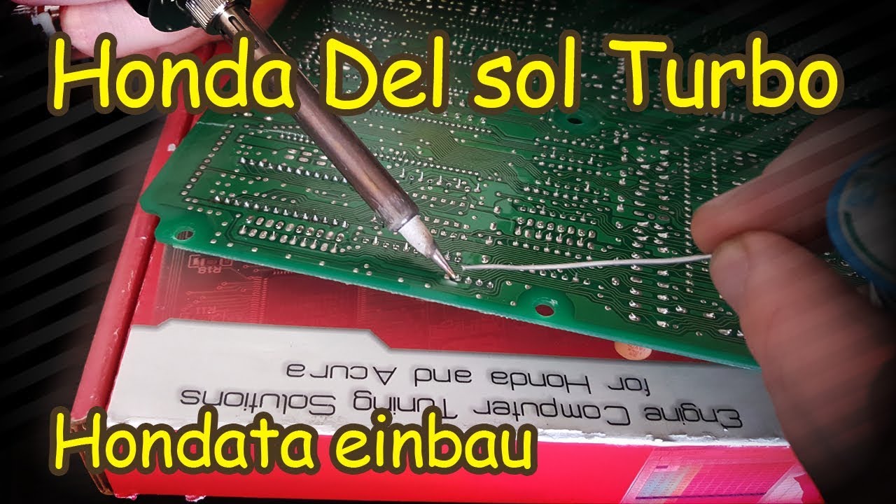 Honda Del sol Turbo Projekt - ECU Hondata S300