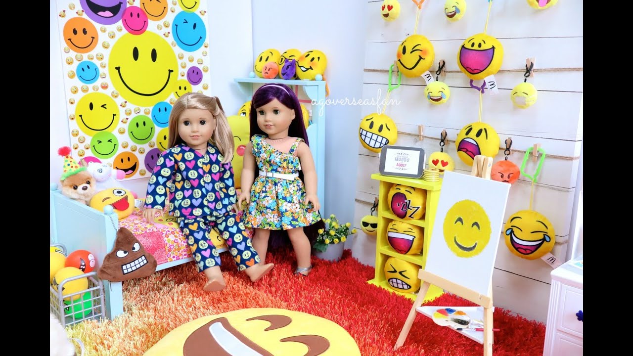 American Girl Emoji Room