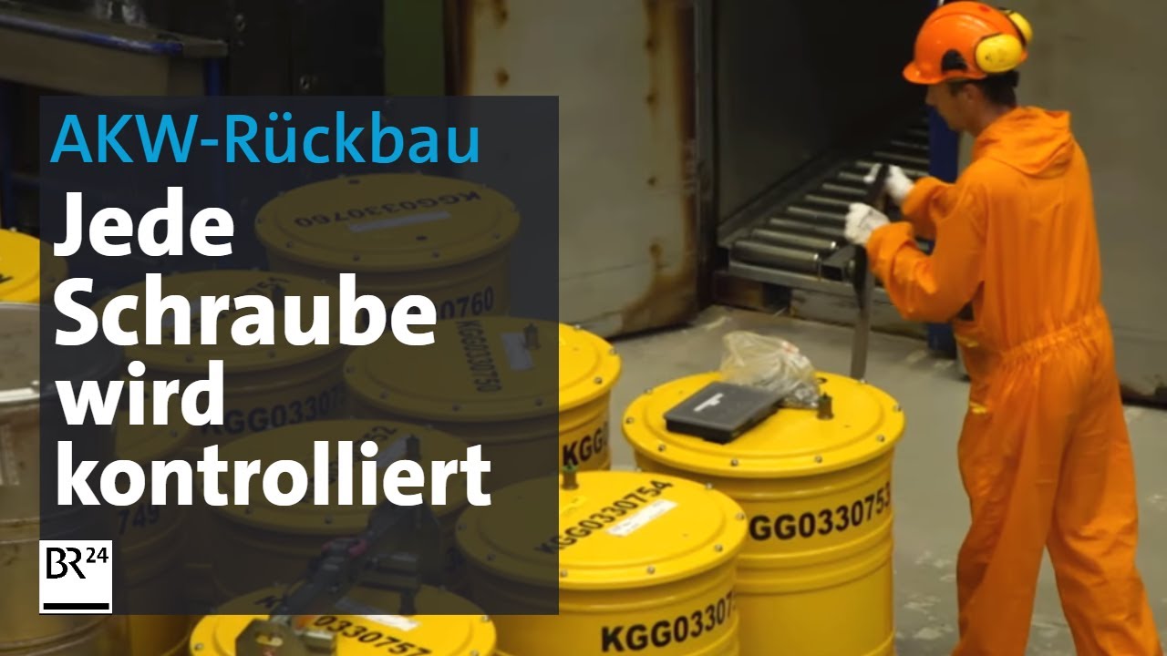 AKW Gundremmingen: Dekontaminieren, rückbauen, recyclen | Abendschau |  BR24