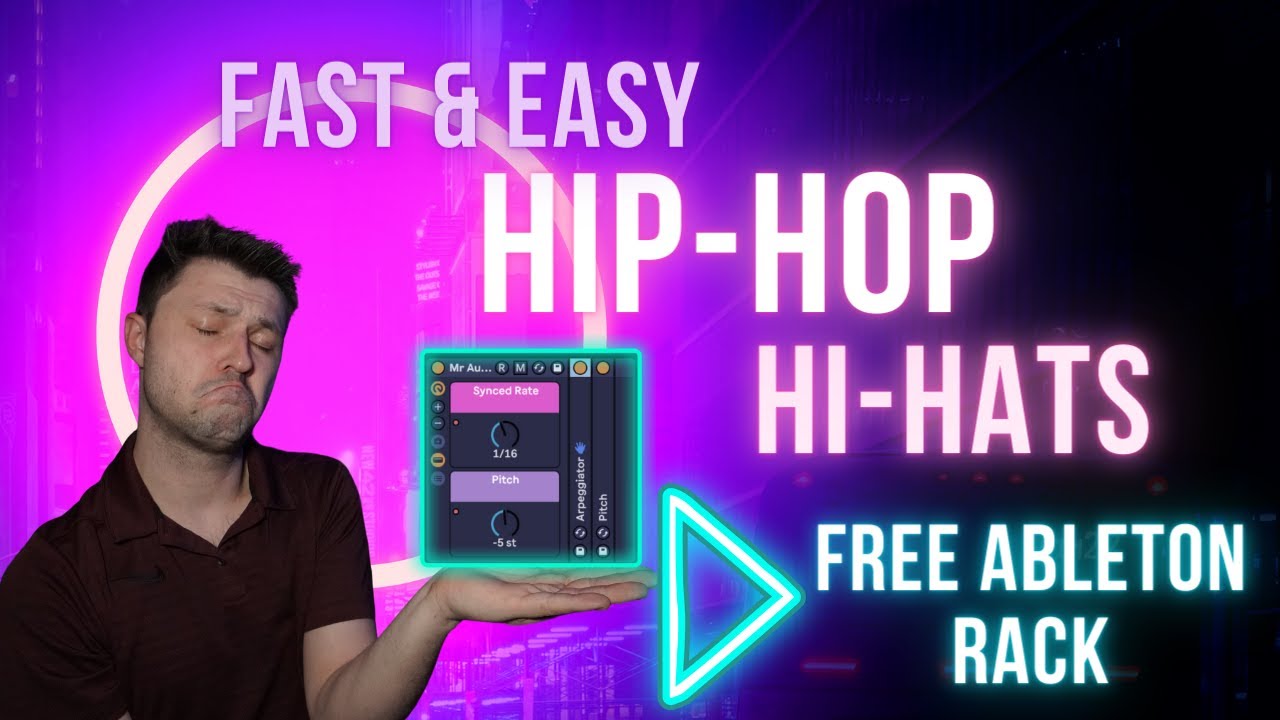 Fast and Easy Hip-Hop Hi-Hats - Free Ableton Rack Download!!!