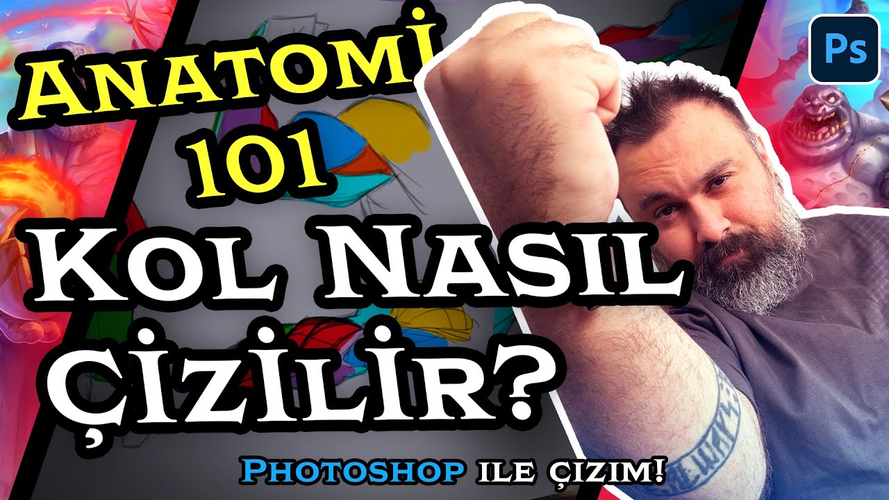 Anatomi 101: Kol Nasıl Çizilir? Bir Sanatçının Bilmesi Gereken Bütün Kol Kasları!