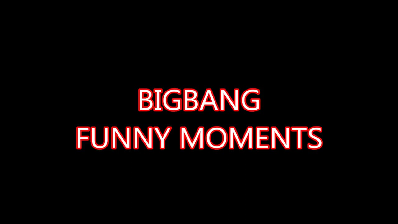BIGBANG FUNNY MOMENTS/OT5