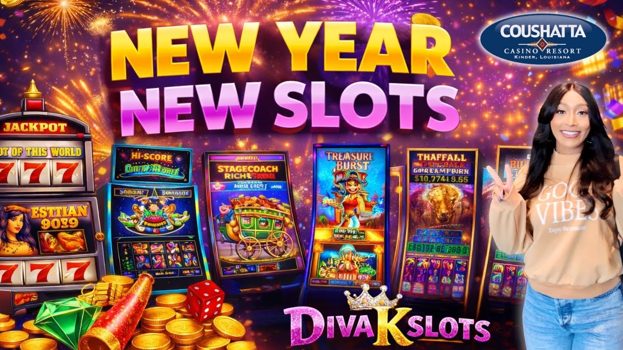 New Year, New Slots at Coushatta 🎰 Bonus-Filled Session!