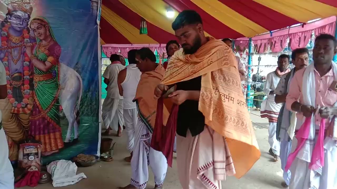 24 पहर नाम यज्ञ ग्राम पंचायत तुरंगा त.पुसौर जिला रायगढ़ छत्तीसगढ़ 