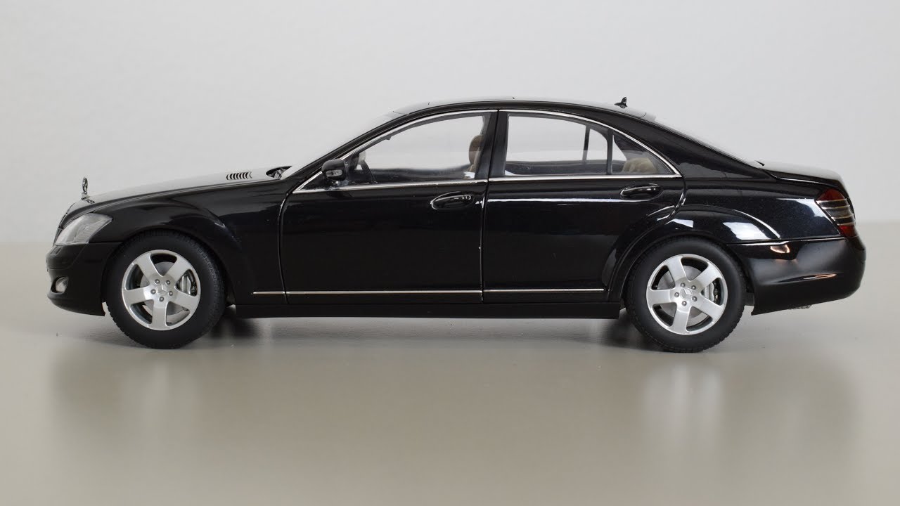 Роскошь в минималочке Mercedes S-klass W221 Autoart