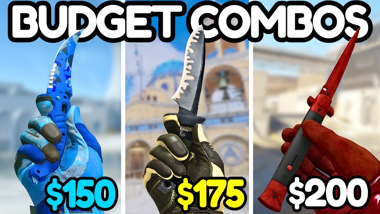 BEST CHEAP Knife & Glove Combos Under $200 in 2026 (CS2 Budget Combos)