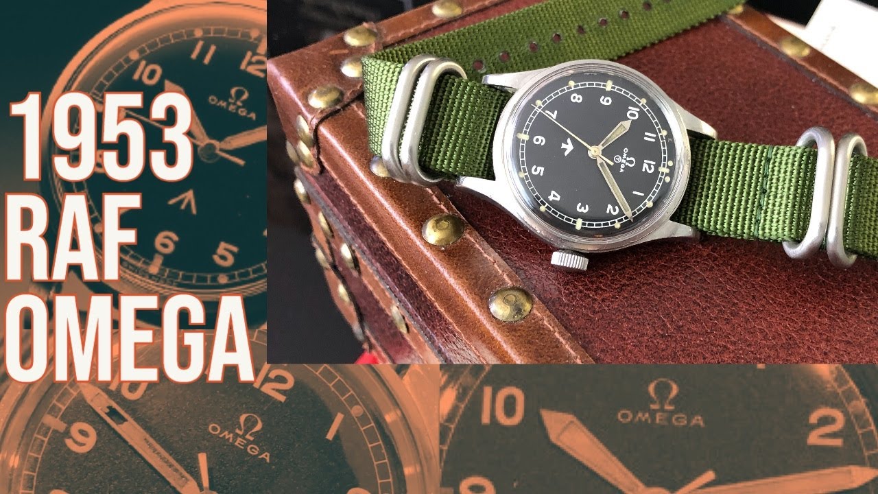 1953 OMEGA ROYAL AIR FORCE VINTAGE PILOT WATCH ~ LET'S LEARN ALL 4 VERSIONS ~ CK 2777