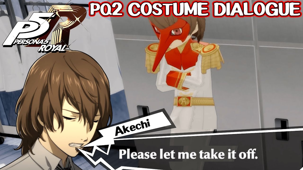 Unused PQ2 costume dialogue - Persona 5 Royal