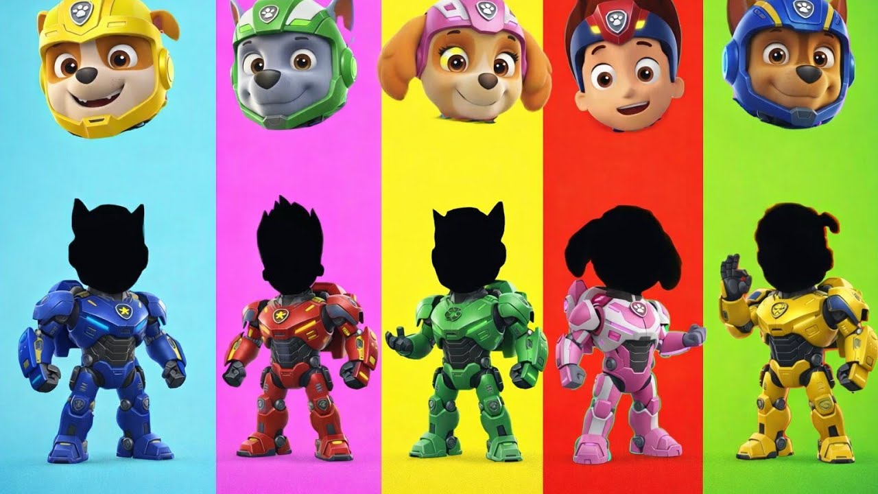 Wrong eyes👀 NEW EPISODES/ Sheriff Labrador x Rocky & BabyBoss Puzzle Wrong HeadsEYE PUZZLE WORLD