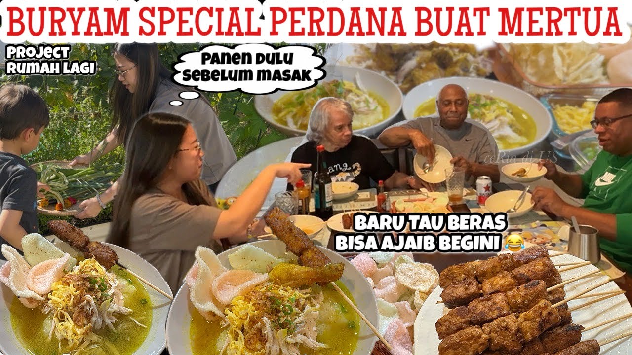 MERTUA DATANG DADAKAN SELEPAS OPERASI GIGI JADINYA MASAK BUBUR AJA| SEMUA GA NYANGKA INI DARI BERAS😂