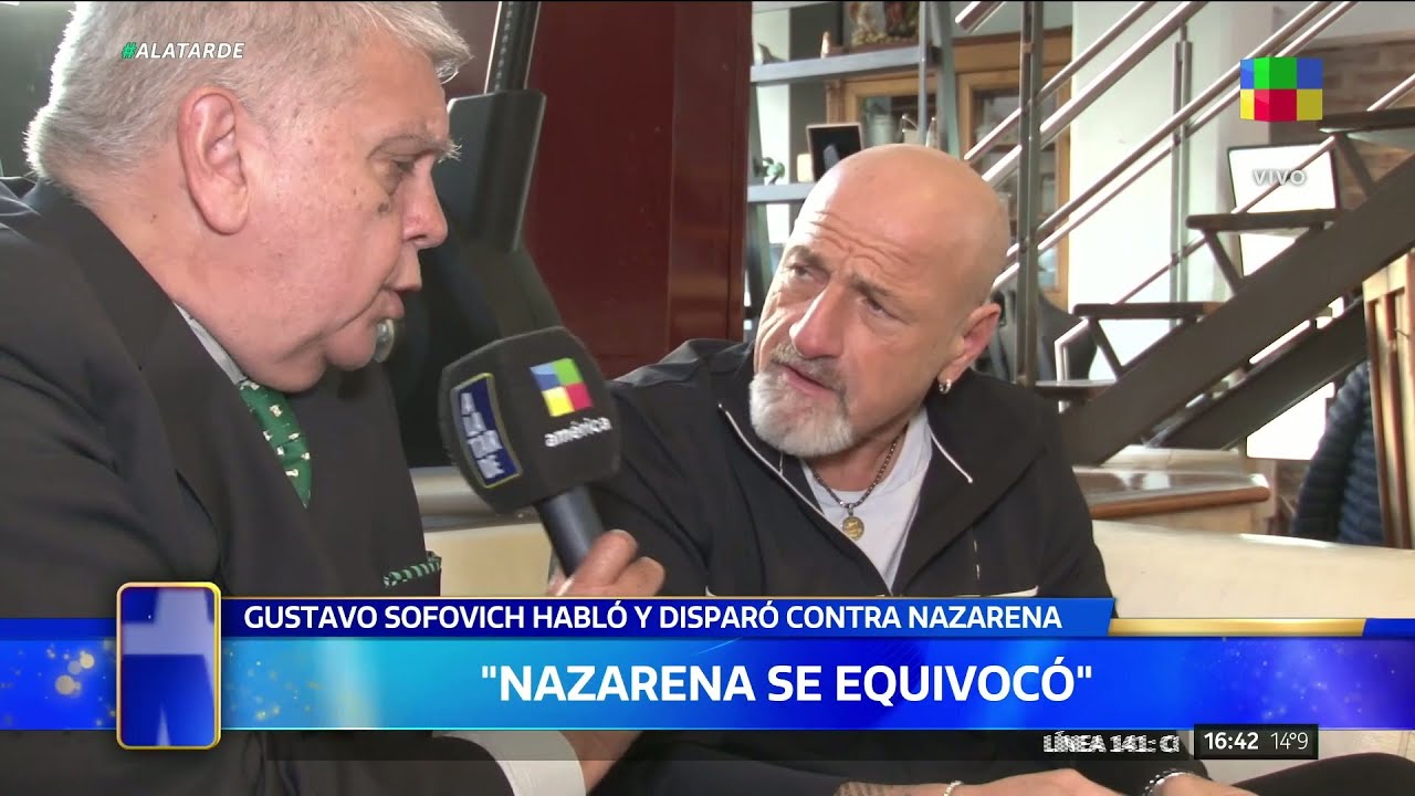 📢 GUSTAVO SOFOVICH DISPARÓ CONTRA NAZARENA VÉLEZ: 
