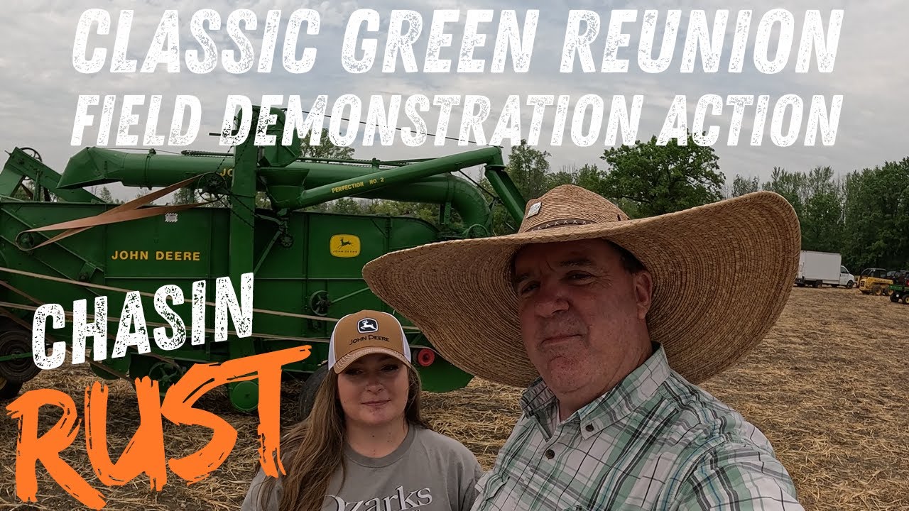 John Deere Classic Green Reunion Field Demonstration Action