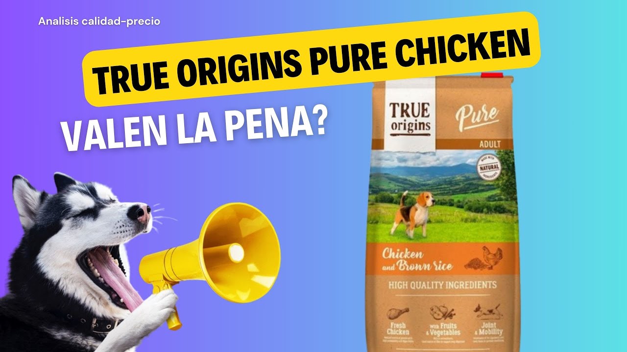 Análisis de alimento para perro: True Origins Pure Chicken
