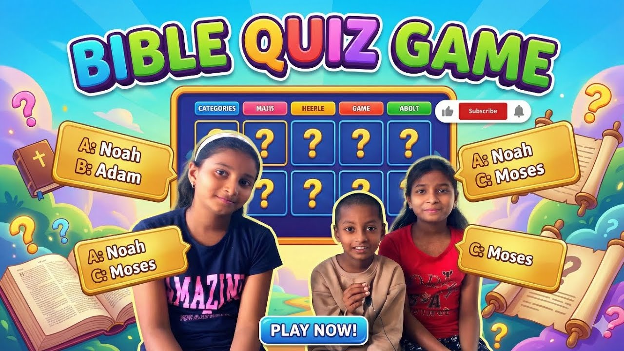 Bible quiz game - Christian interview questions 