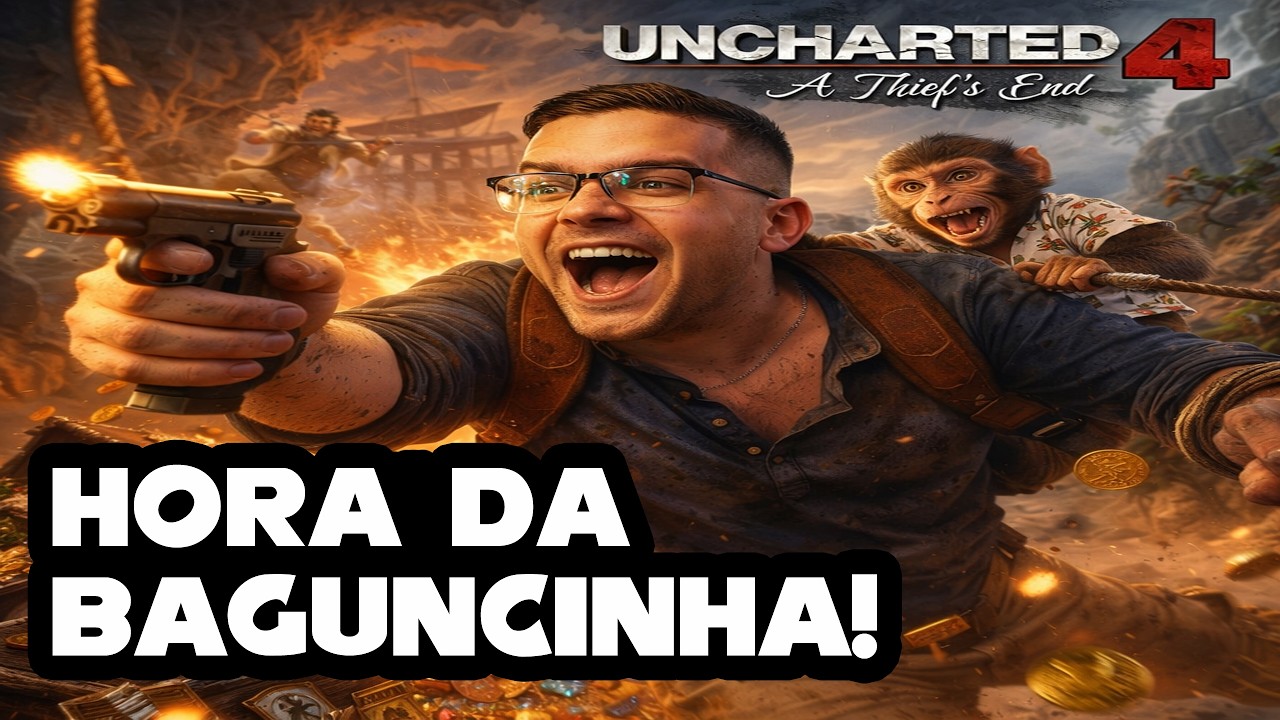 Essa Confusão Não é Minha Em Uncharted 4: A Thief's End #reliquiadaleste