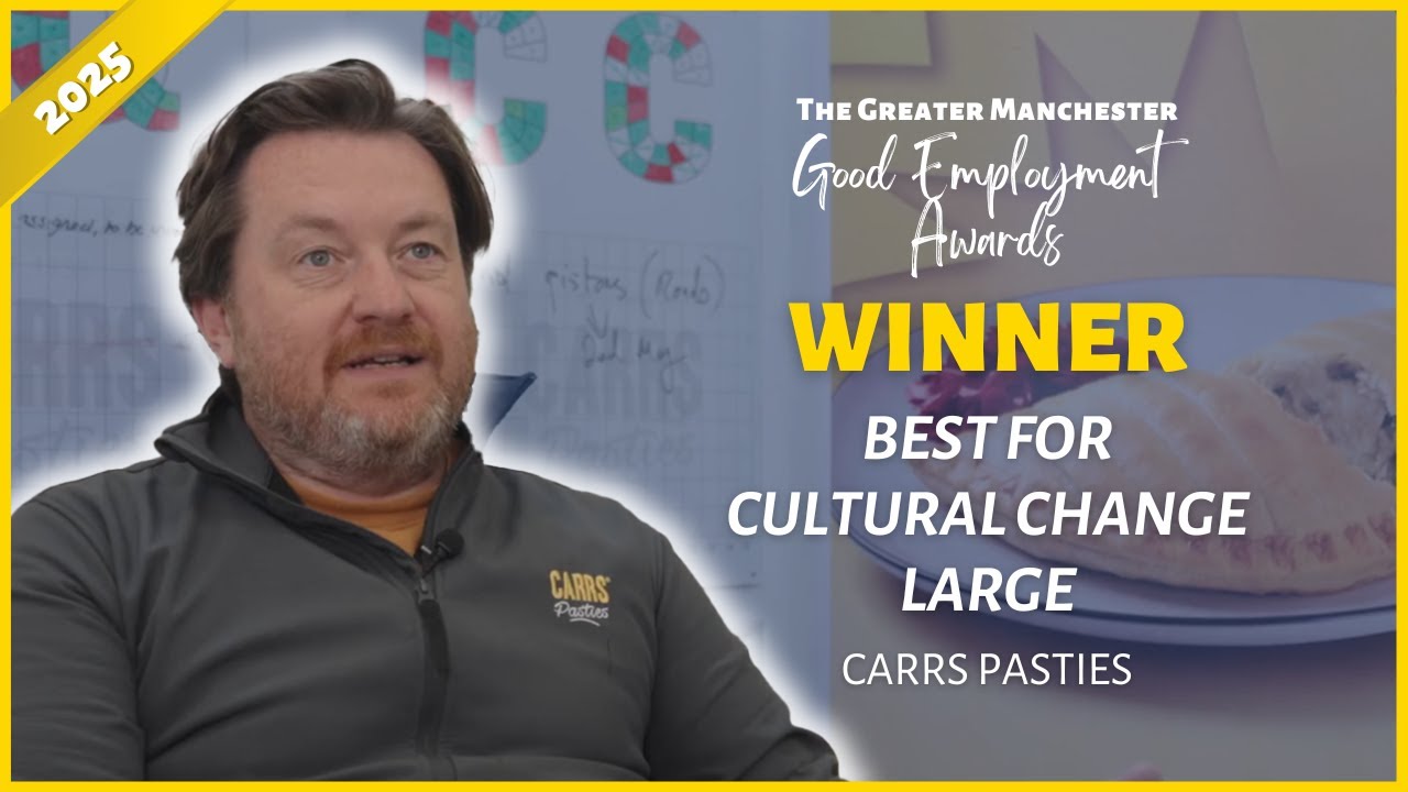 Shortlisted: Carrs Pasties | Best for Cultural Change (Large) &ndash; Good Employment Awards 2025
